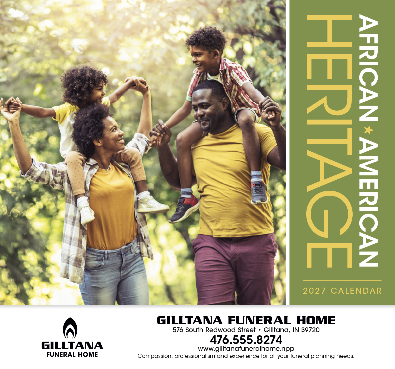 Triumph® Calendars African-American Heritage: Family Calendar 25