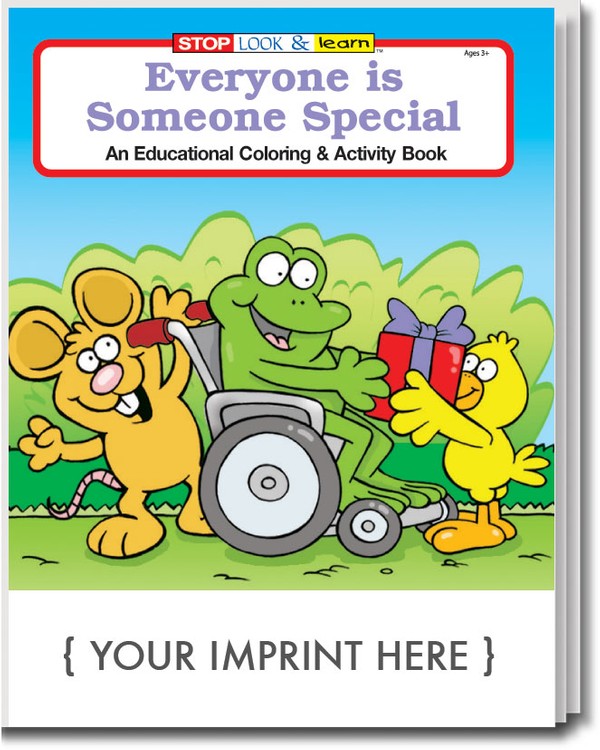 COLORING BOOK - Everyone is Someone Special Coloring & Activity Book 3
