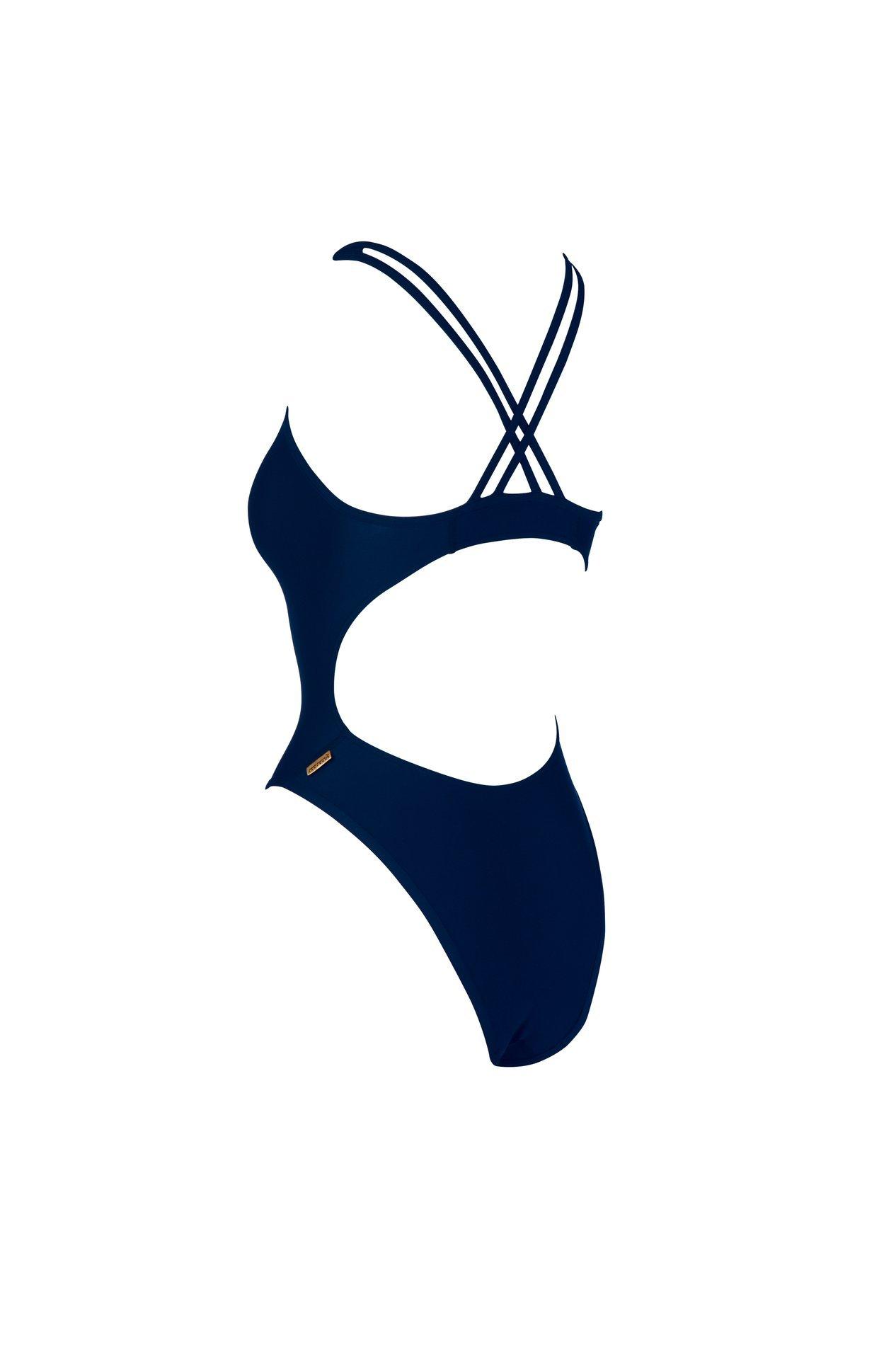 Mizuno EXER Women's Double Cross Back Swimsuit 2