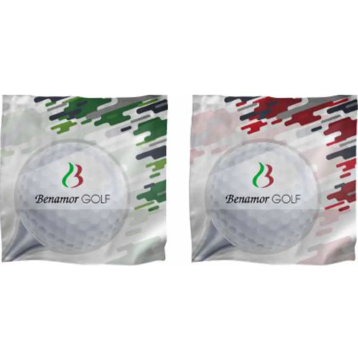 Sublimated Microfiber 2-Tone Cooling Refresher Towel, 15x15 1