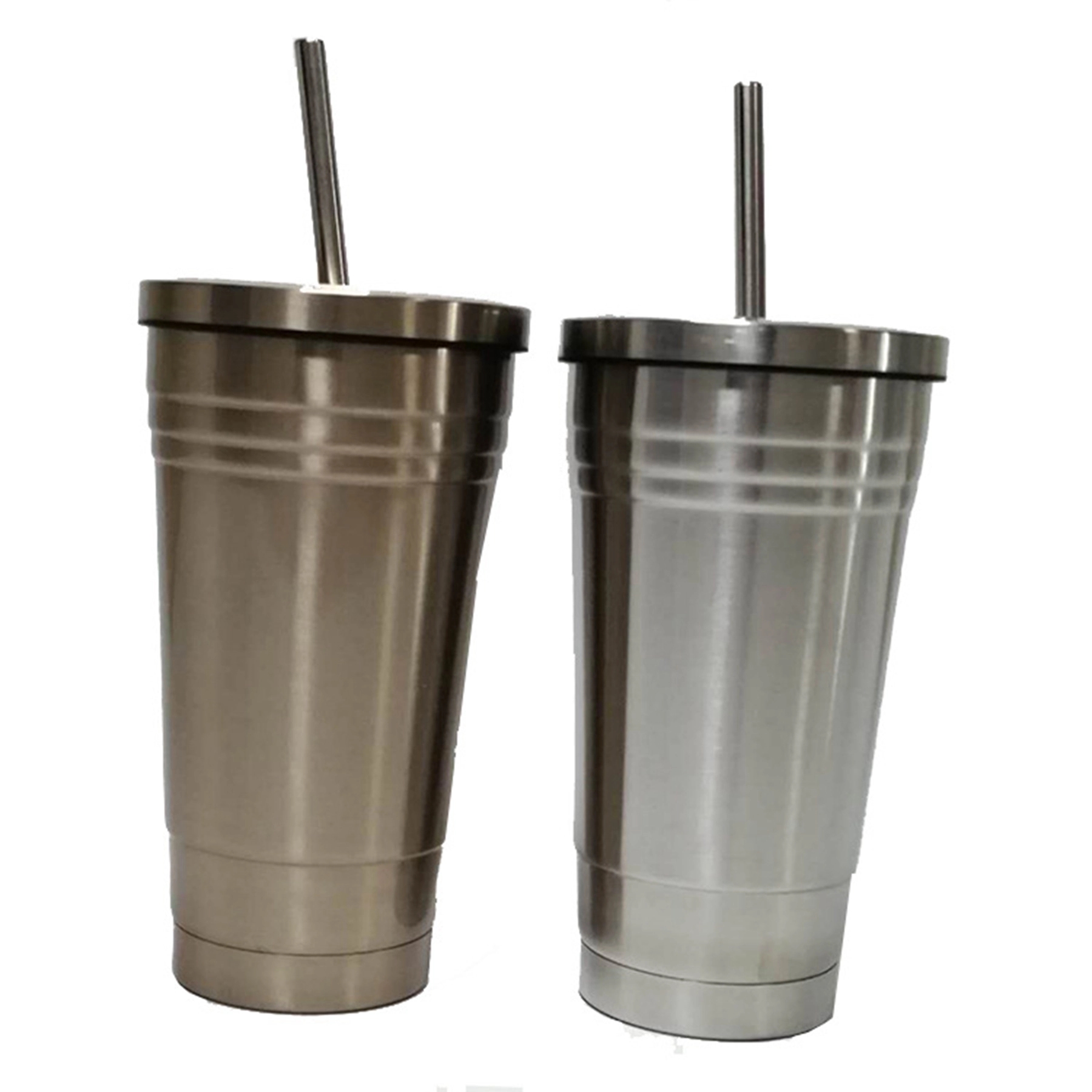 17 oz Stainless Steel Tumbler with Straw 3