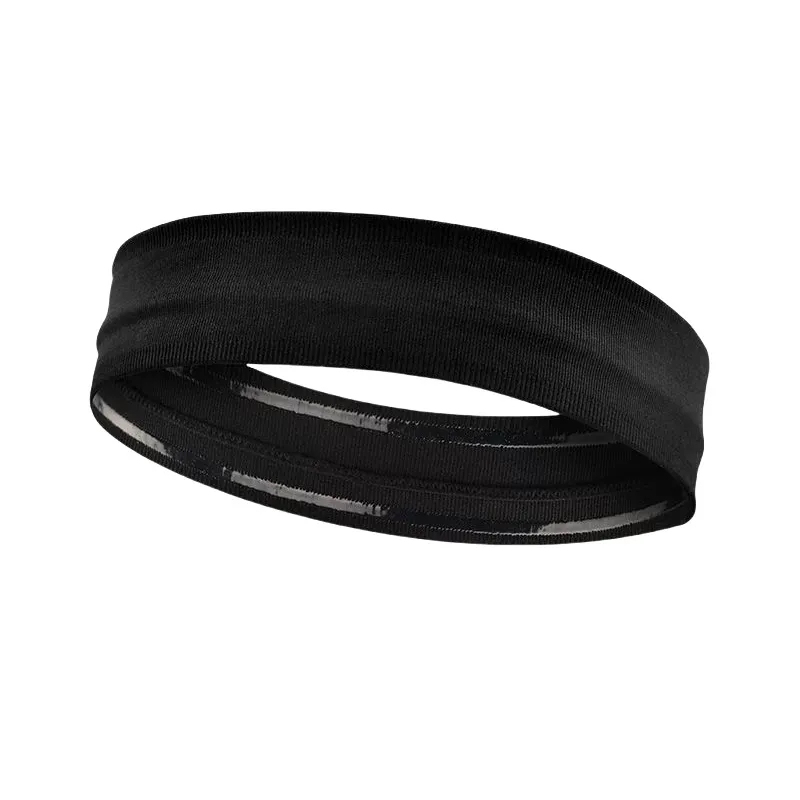 Non-Slip Double Rubber Strip Sports Headband 2