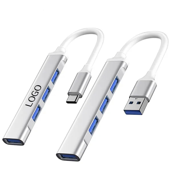 USB C Hub Adapter with 4-In-1 Multiport Connector 5