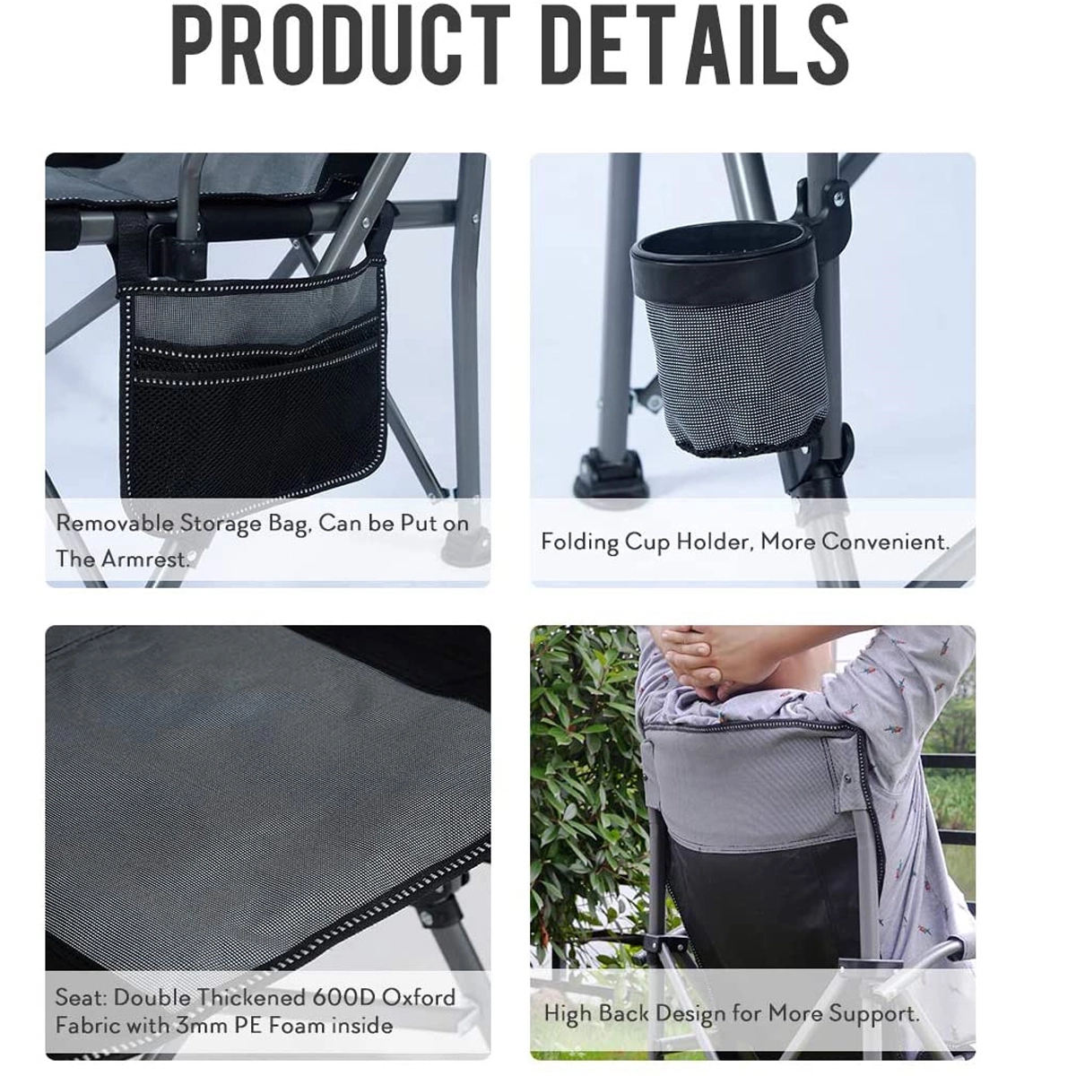 Folding Camping Fishing Chair 2