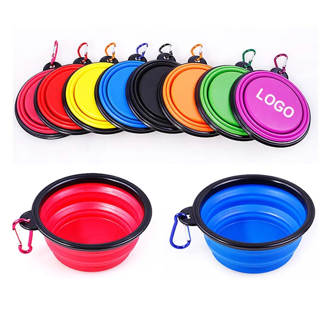 Silicone Collapsible Pet Bowl 1