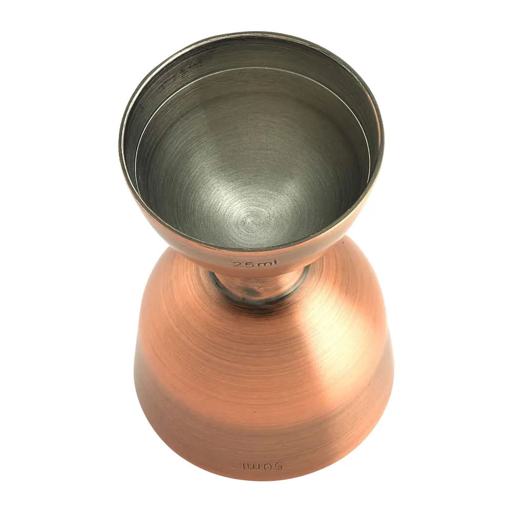 25 x 50ml. Straight Rim Bell Jigger 8