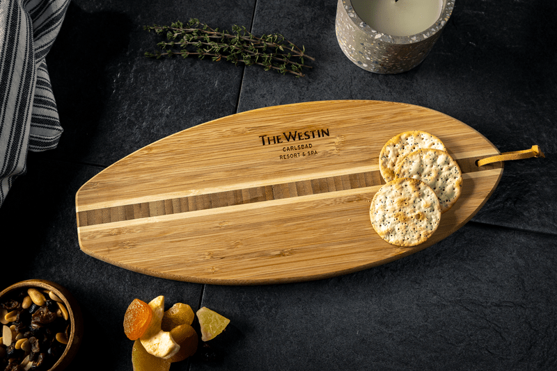 Lil' Surfer Bamboo Cutting Board 42