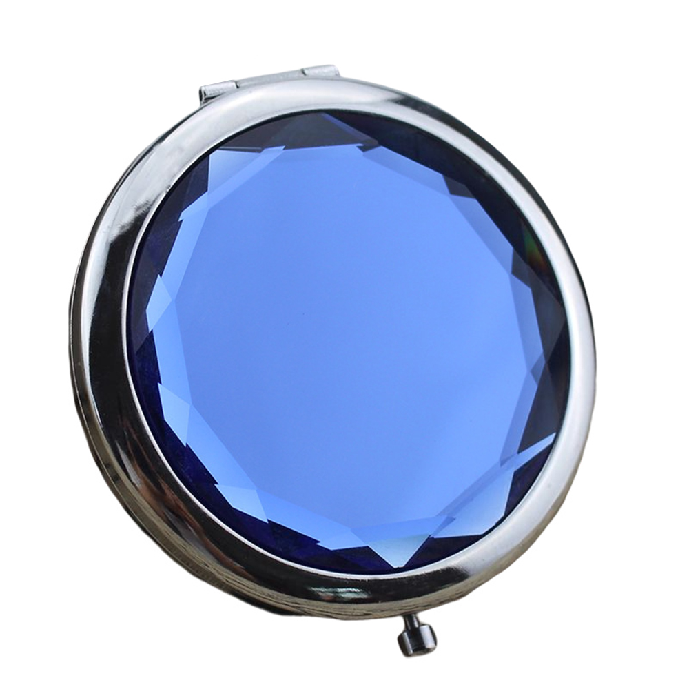 Crystal Round Cosmetic Mirror 2