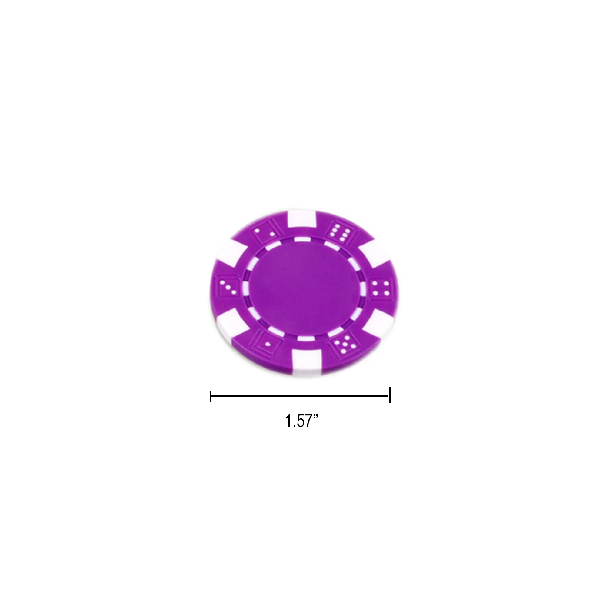 Casino Style Dice Poker Chip MOQ100 7