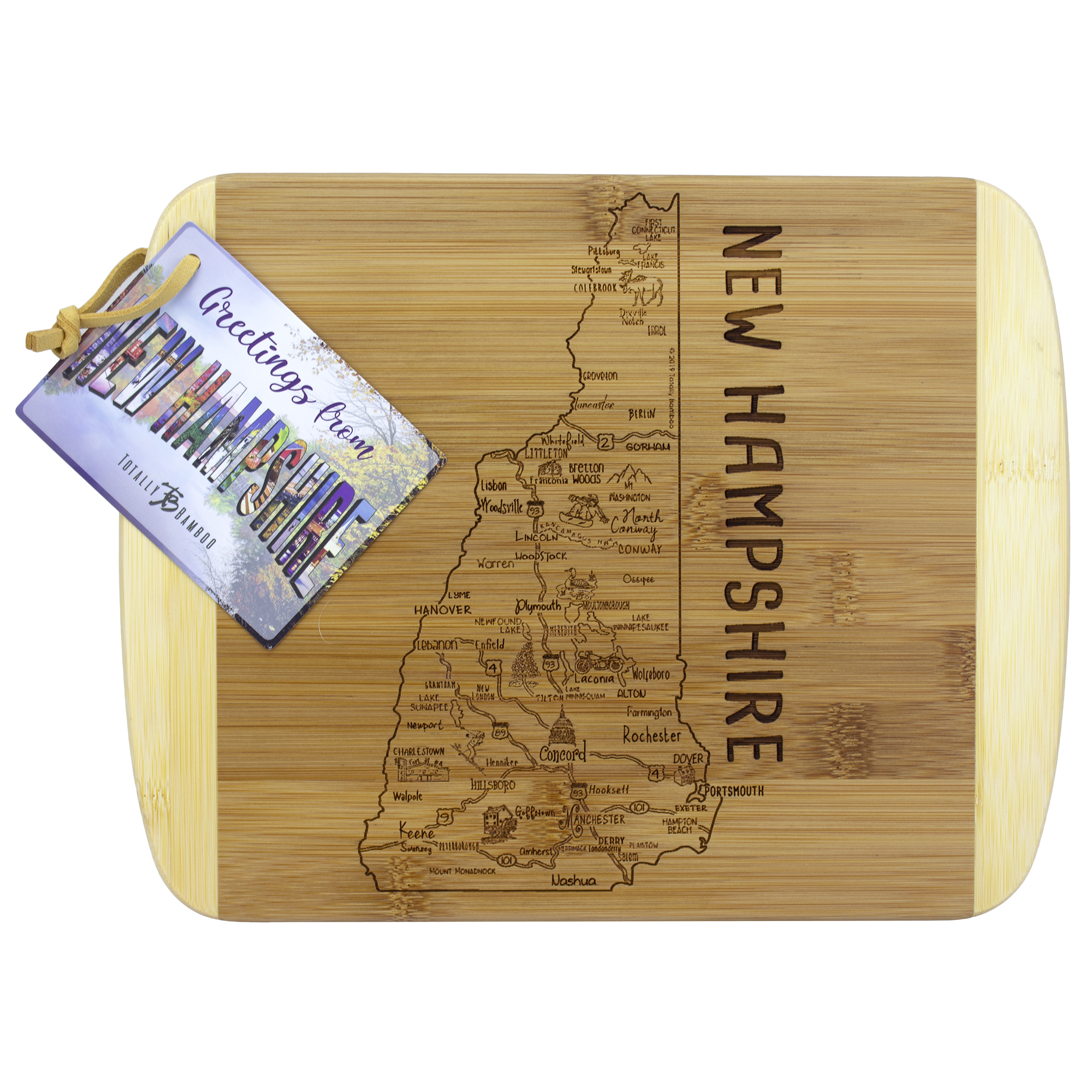 A Slice of Life New Hampshire Serving & Cutting Board 4