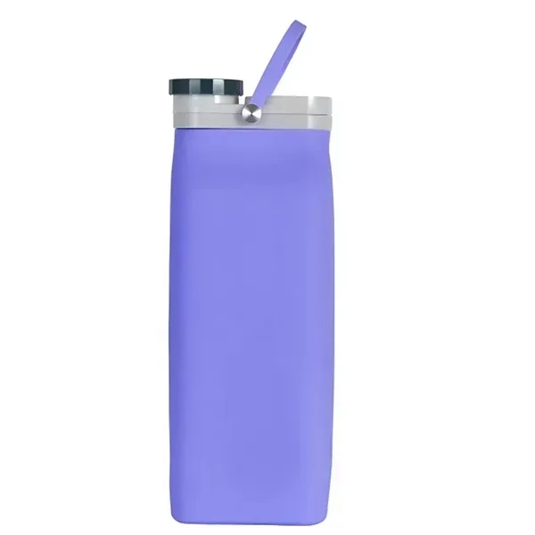 Portable Silicone Folding Water Cup - 20oz Capacity 12