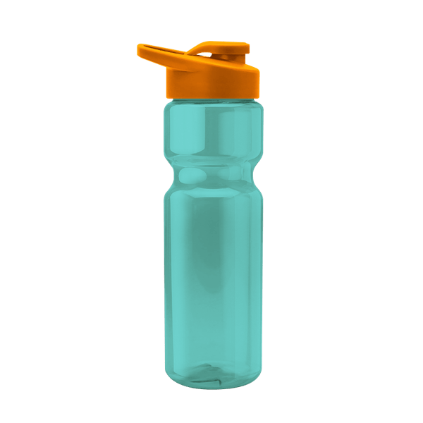 Blazer 28oz Transparent Bike Bottle w/Drink-thru Lid 933
