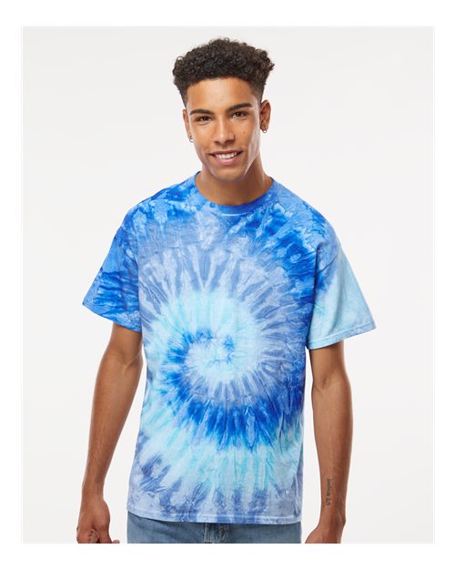 Unisex Multi-Color Tie-Dyed T-Shirt - 1000 62