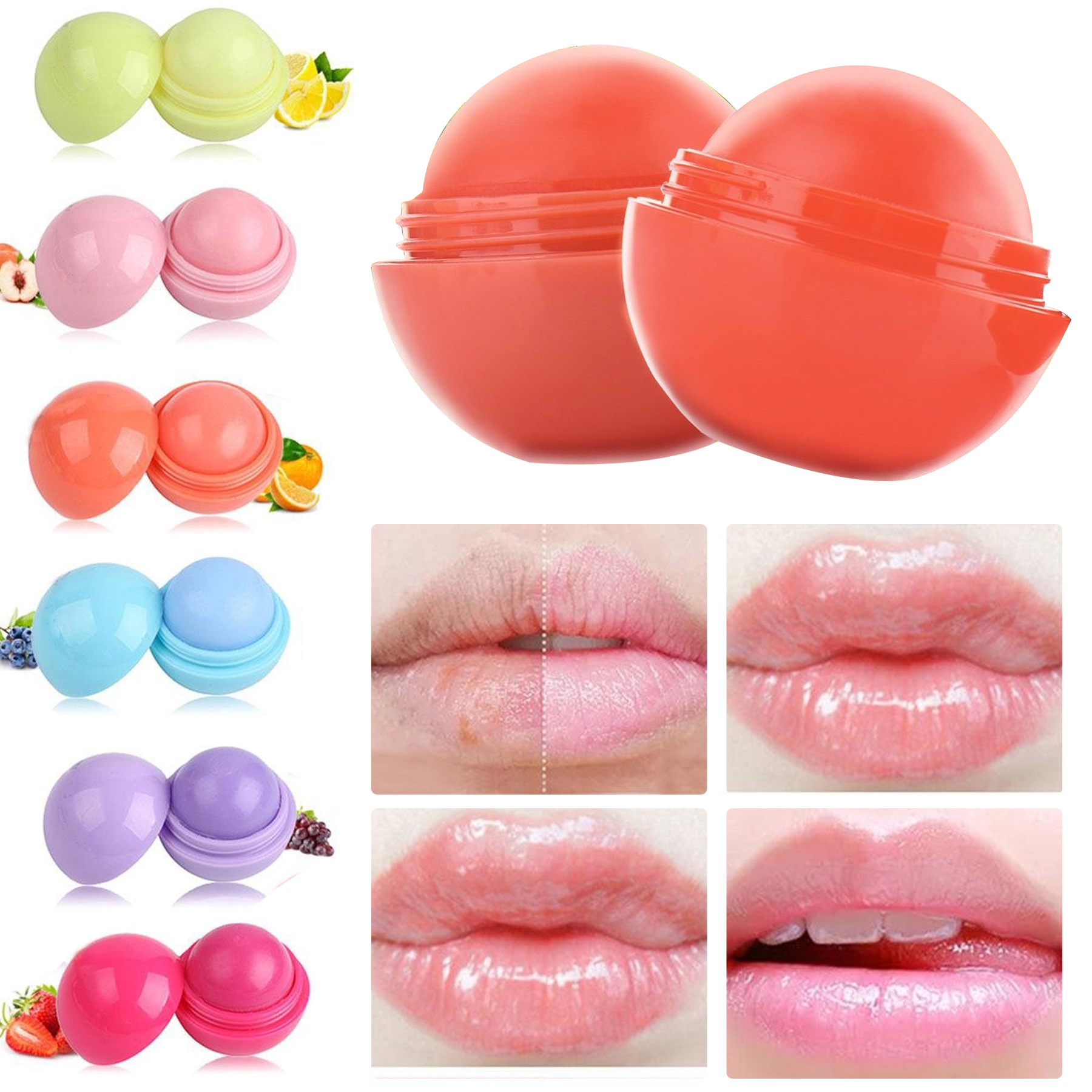 Round Ball Lip Cream 1