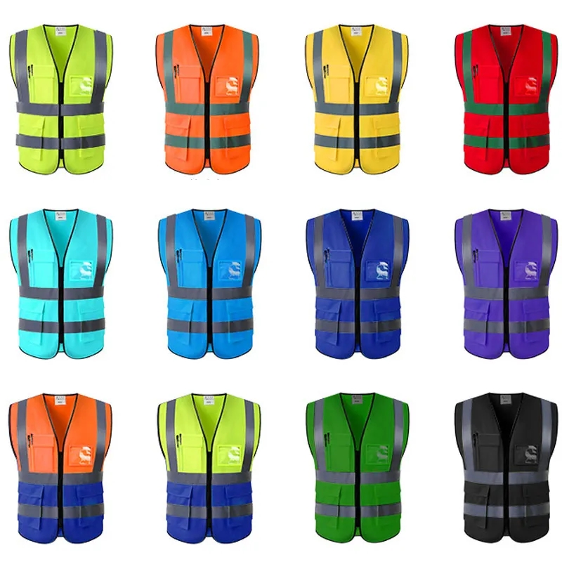 High Visibility Reflective Strips Safety Vest 3