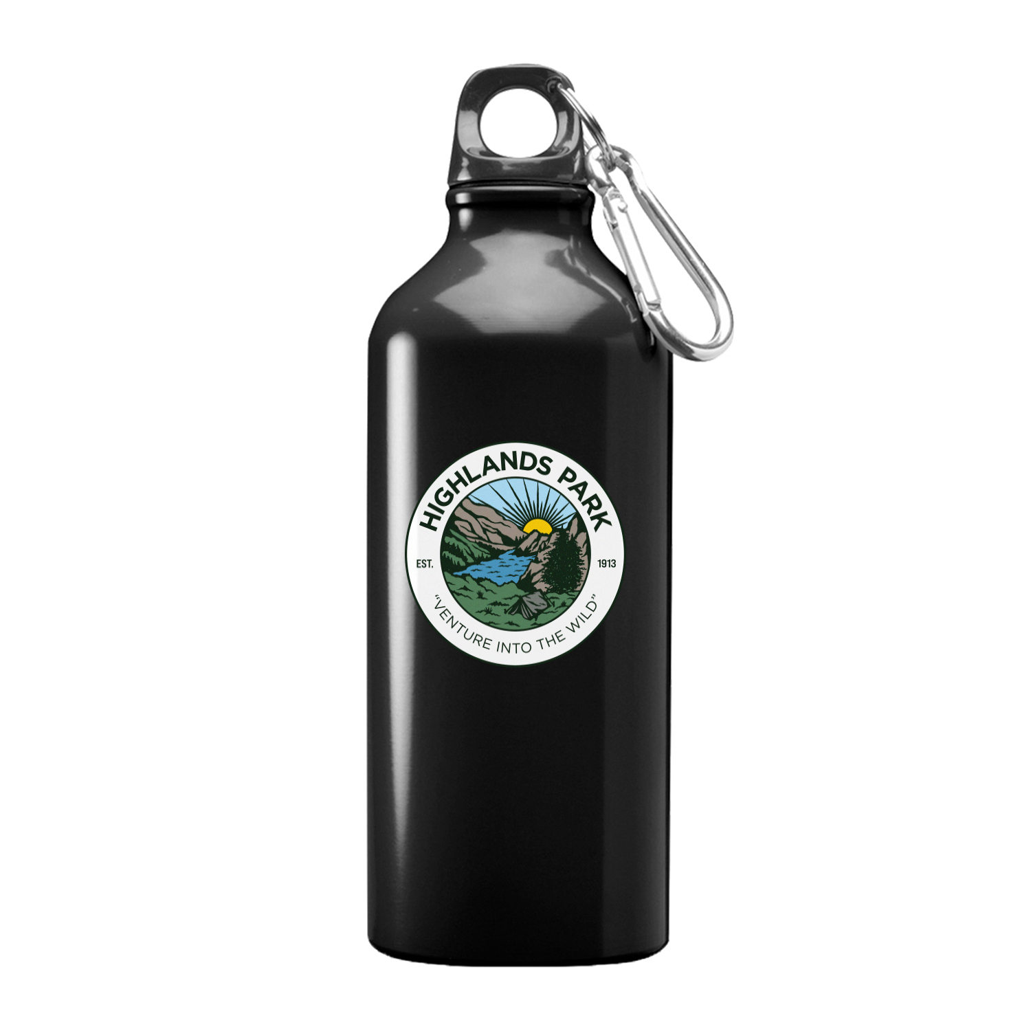 20 oz. Journey Aluminum Water Bottle (Full Color Imprint), custom water bottle with logo imprint 15