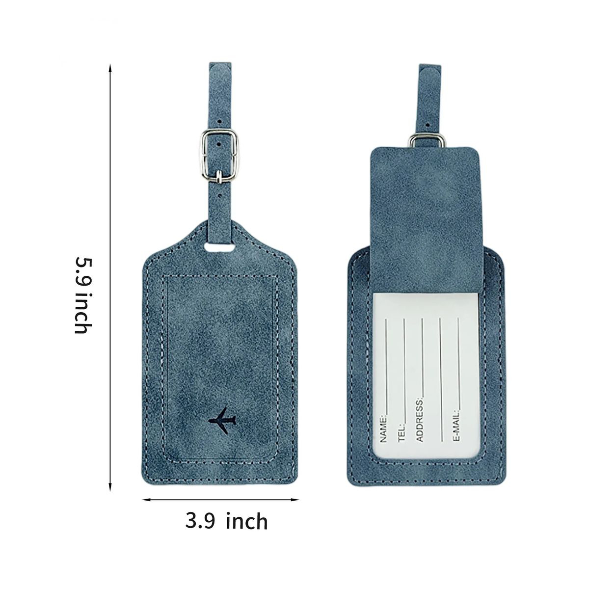 Slim Travel Organizer with Matching Tag 5