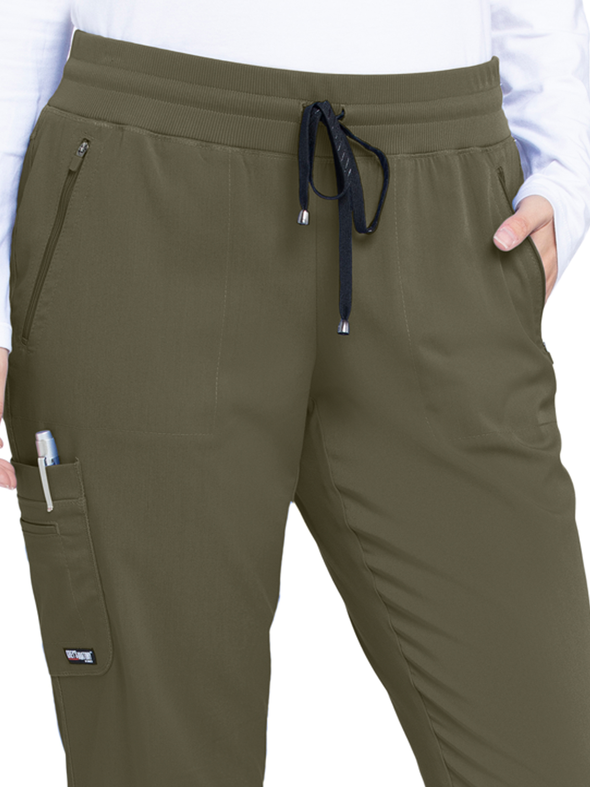 Grey's Anatomy Spandex Stretch - Women's Five-Pocket Eden Jogger Scrub Pant 30