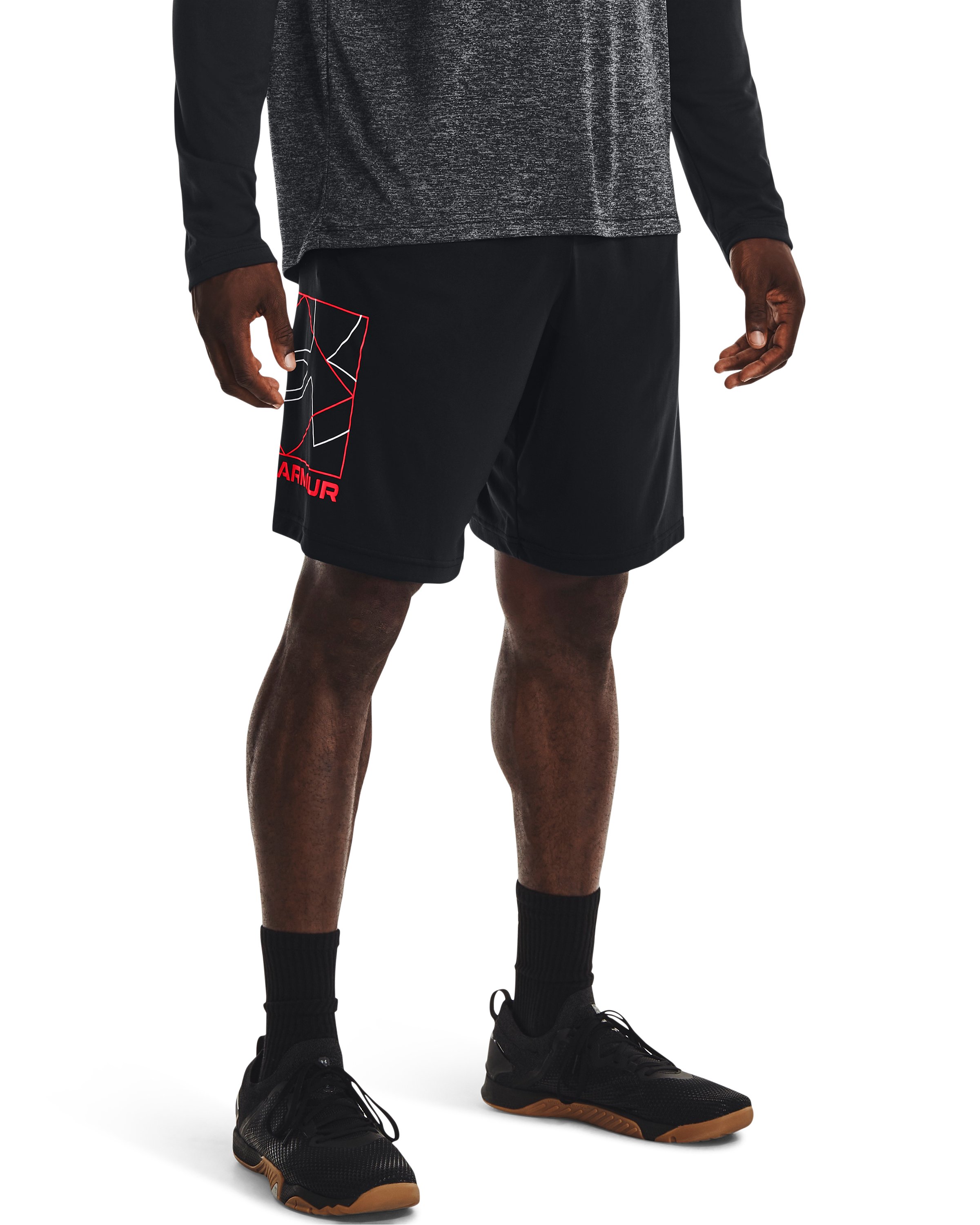 UA Tech Boxed Logo Men's Shorts 5