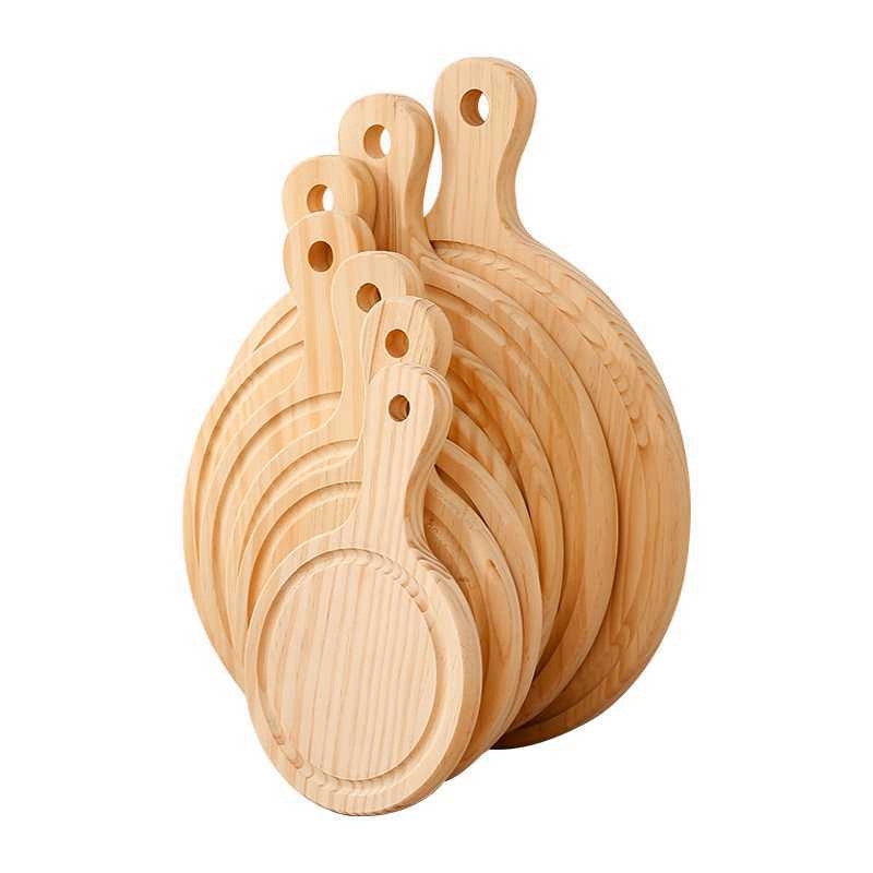 Natural Wood Pizza Tray 2
