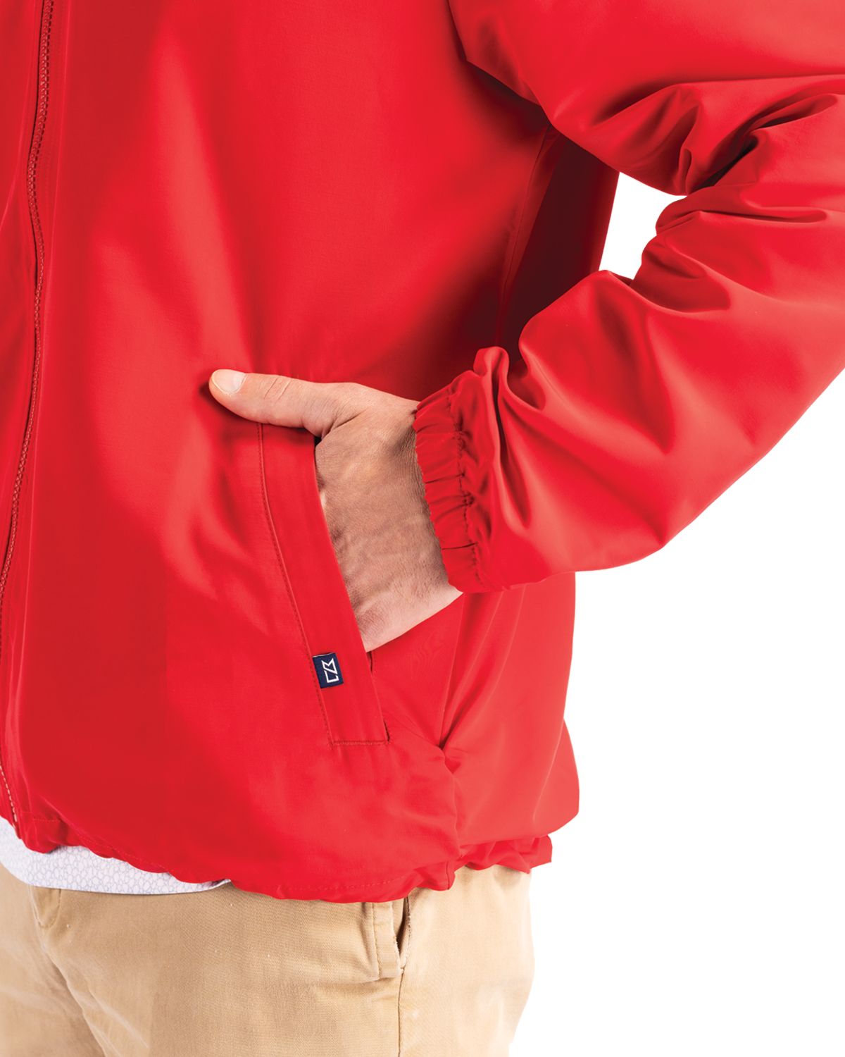 Cutter & Buck Charter Recycled Packable Mens Full Zip Jacket 59