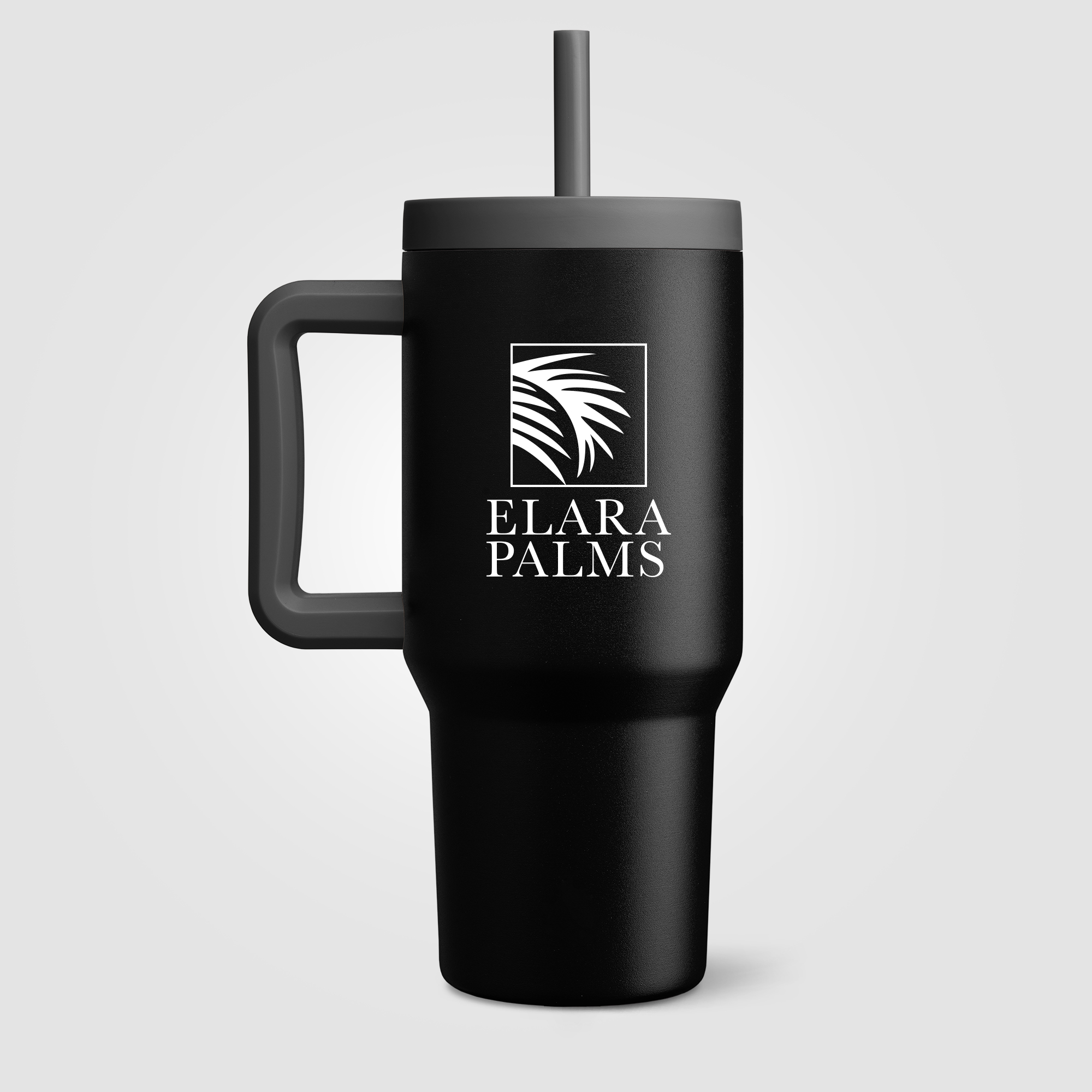 Grosche Aspen Stainless Steel Triple-Wall Insulated Straw Mug - 32oz 4