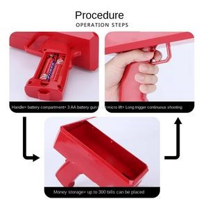 Plastic Money Gun 4