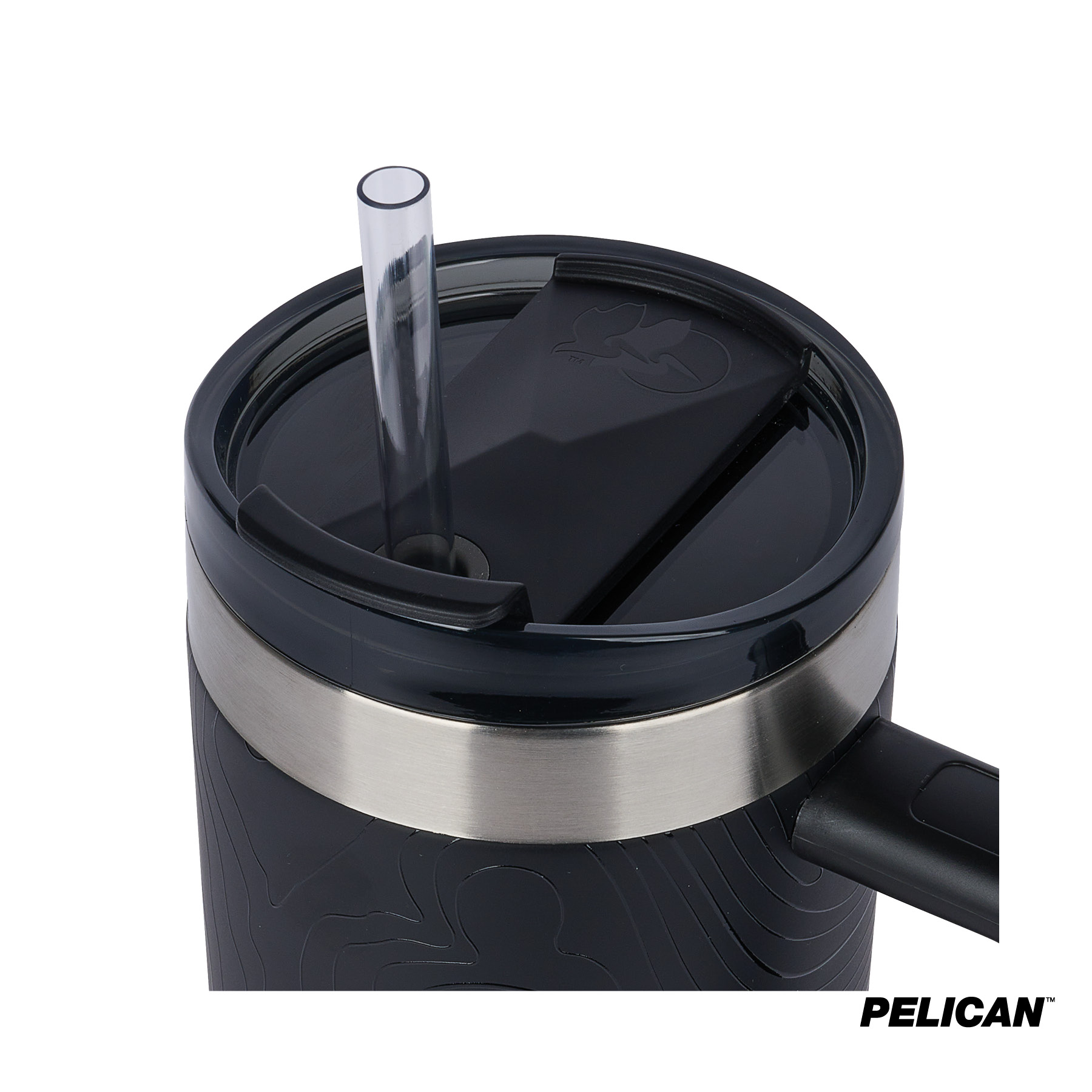 Pelican Porter™ 40 oz. Topographical Recycled Double Wall Stainless Steel Travel Tumbler 20