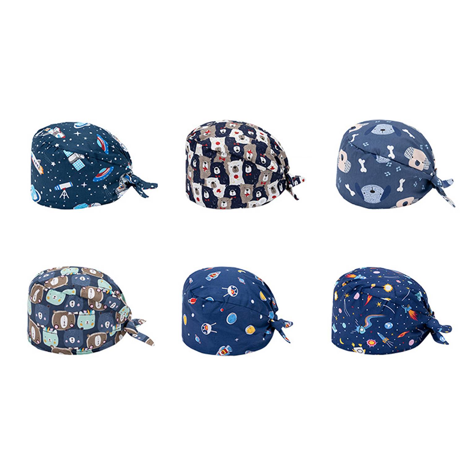 Cotton Adjustable Surgical Cap 5