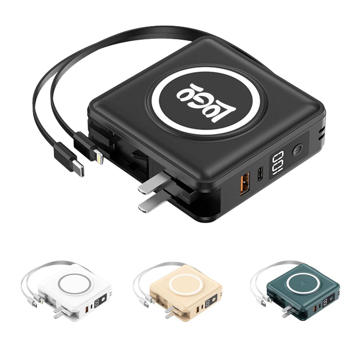 Fast Charging Wireless Magnetic Power Bank 2