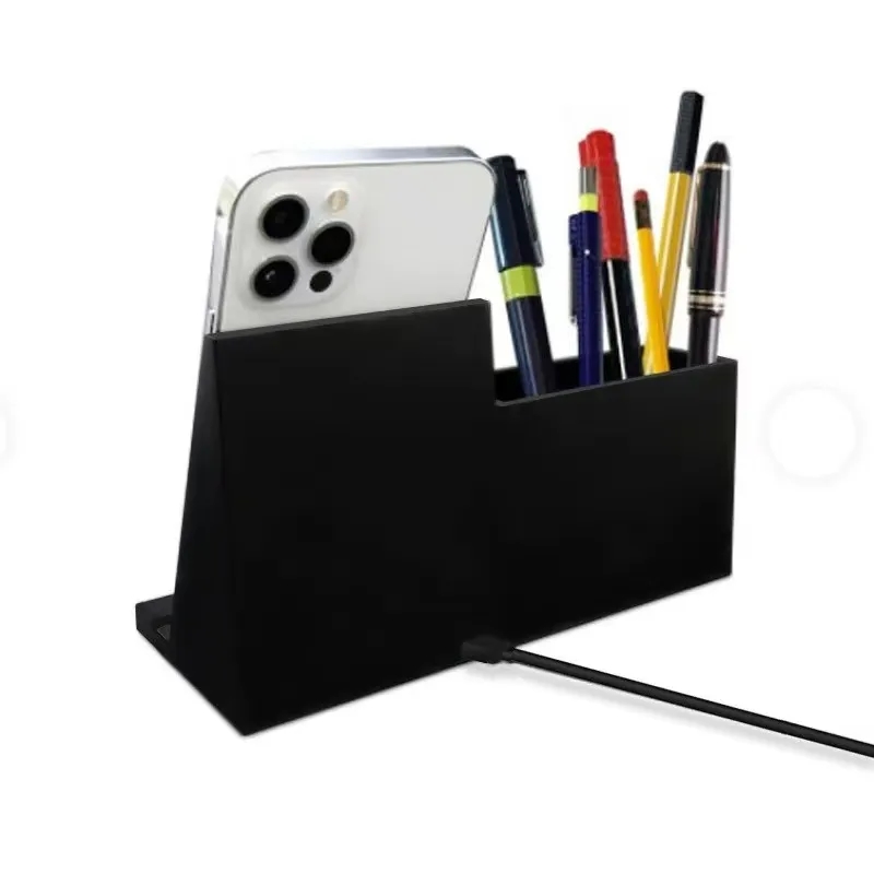 Desktop Organizer With Wireless Charging 1