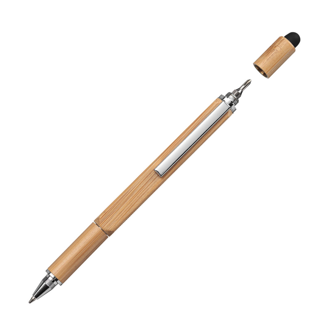 Jorge Bamboo Pen with Stylus 8