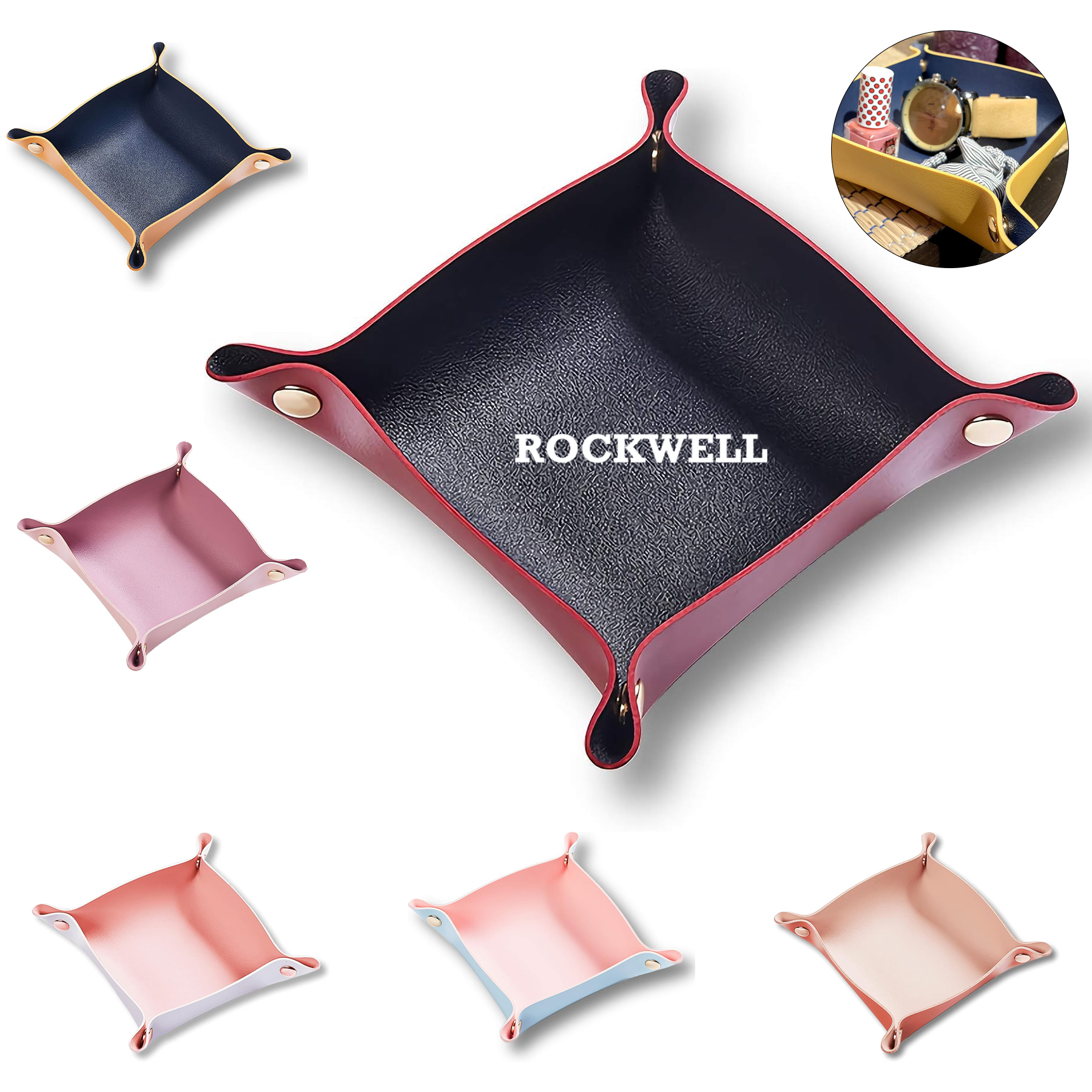 Leather Valet Tray 2