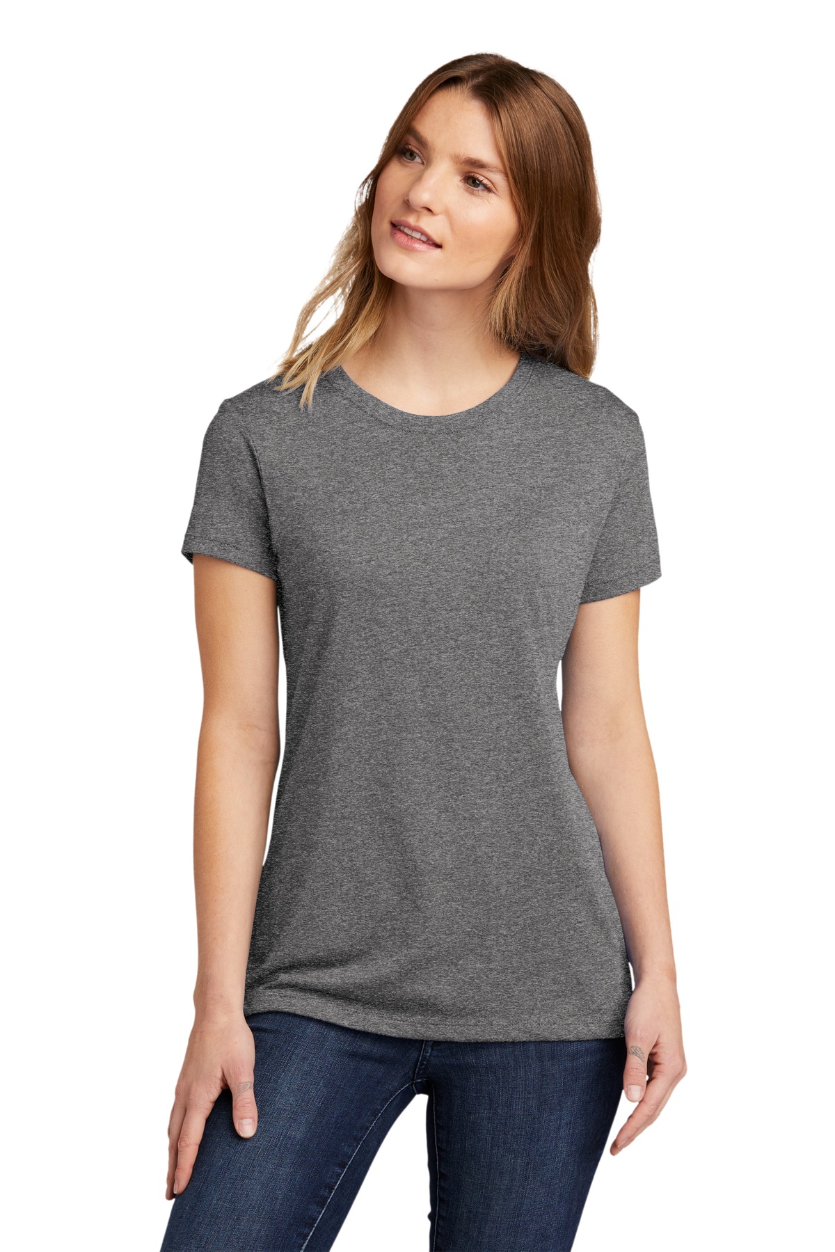 Next Level Apparel Women's CVC Tee. NL6610 141