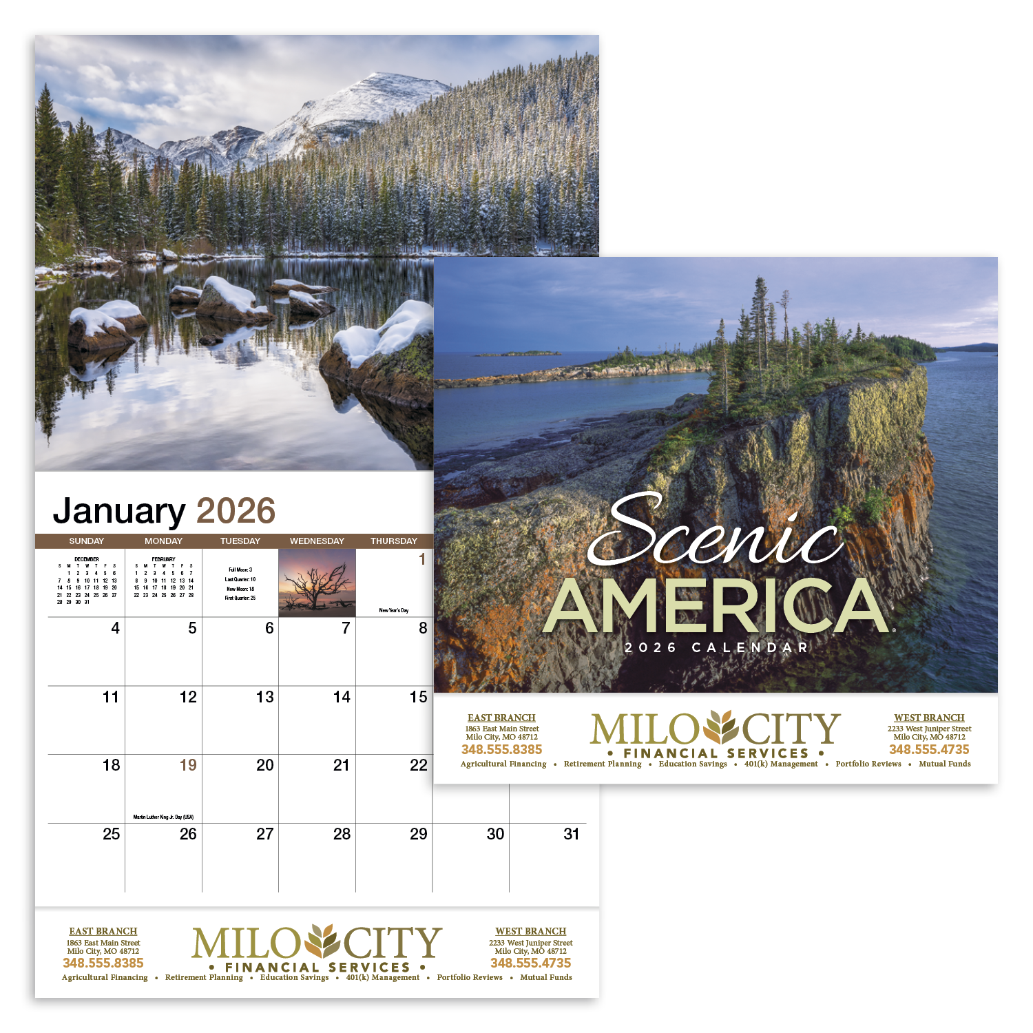 HotLine® Products Scenic America® Appointment Calendar - Stapled 43