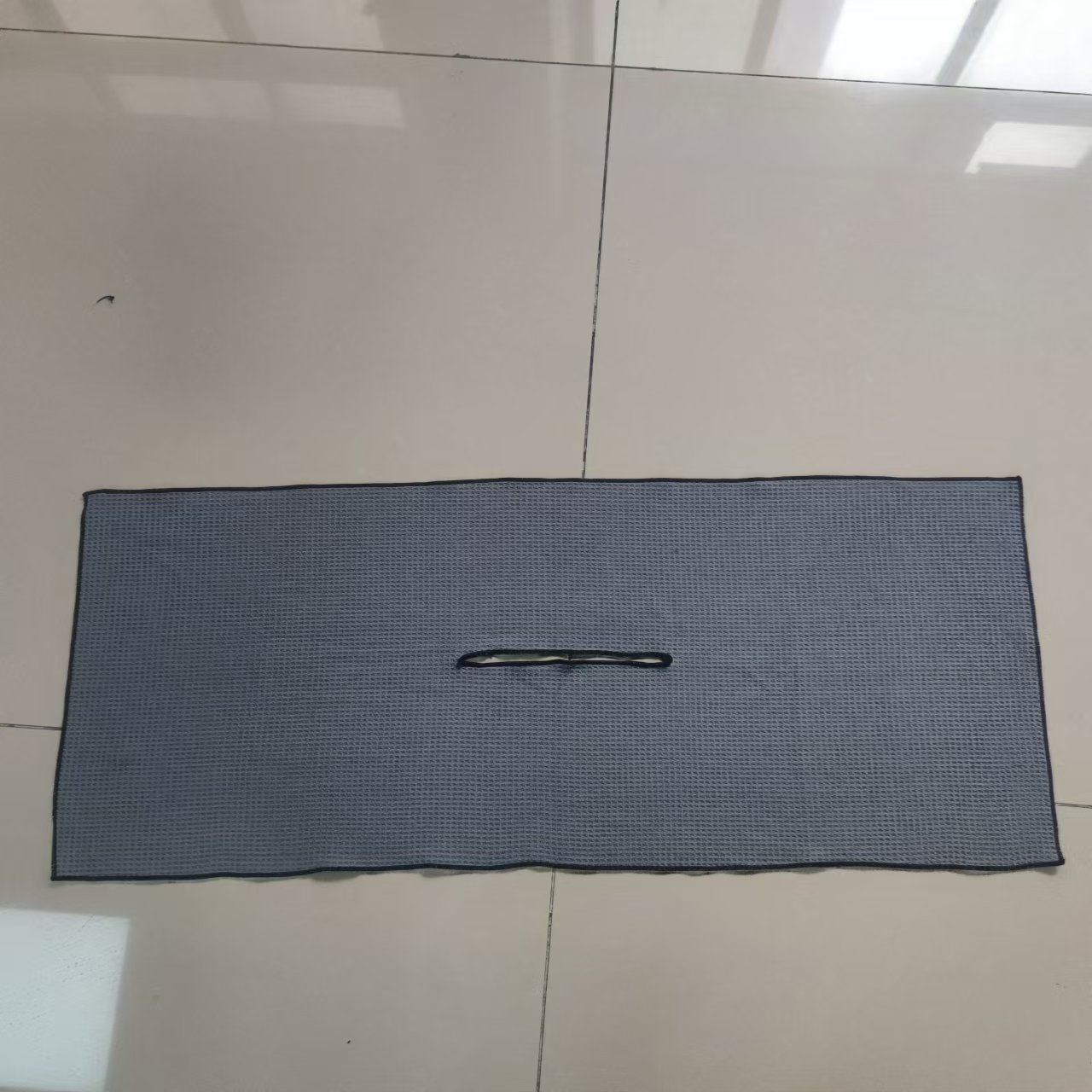 Waffle Golf Towel with Hole 2