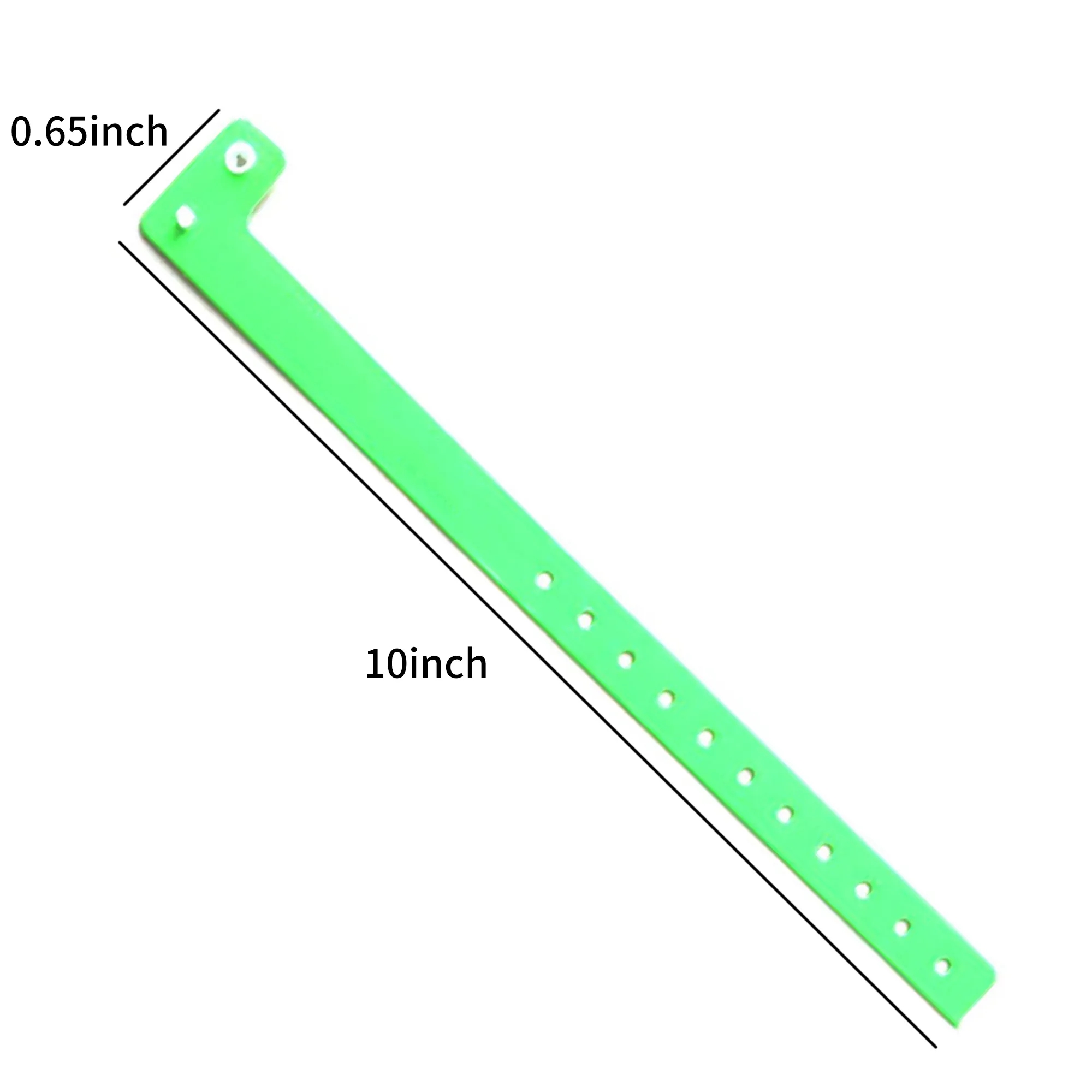 PVC Event Wristband with Adjustable Holes 9