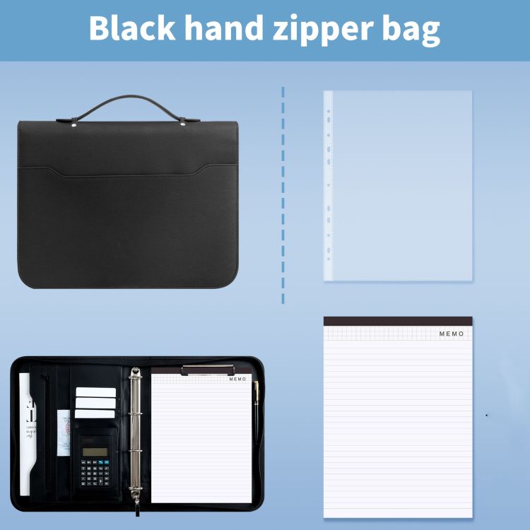 Zipper Portfolio Binder 5