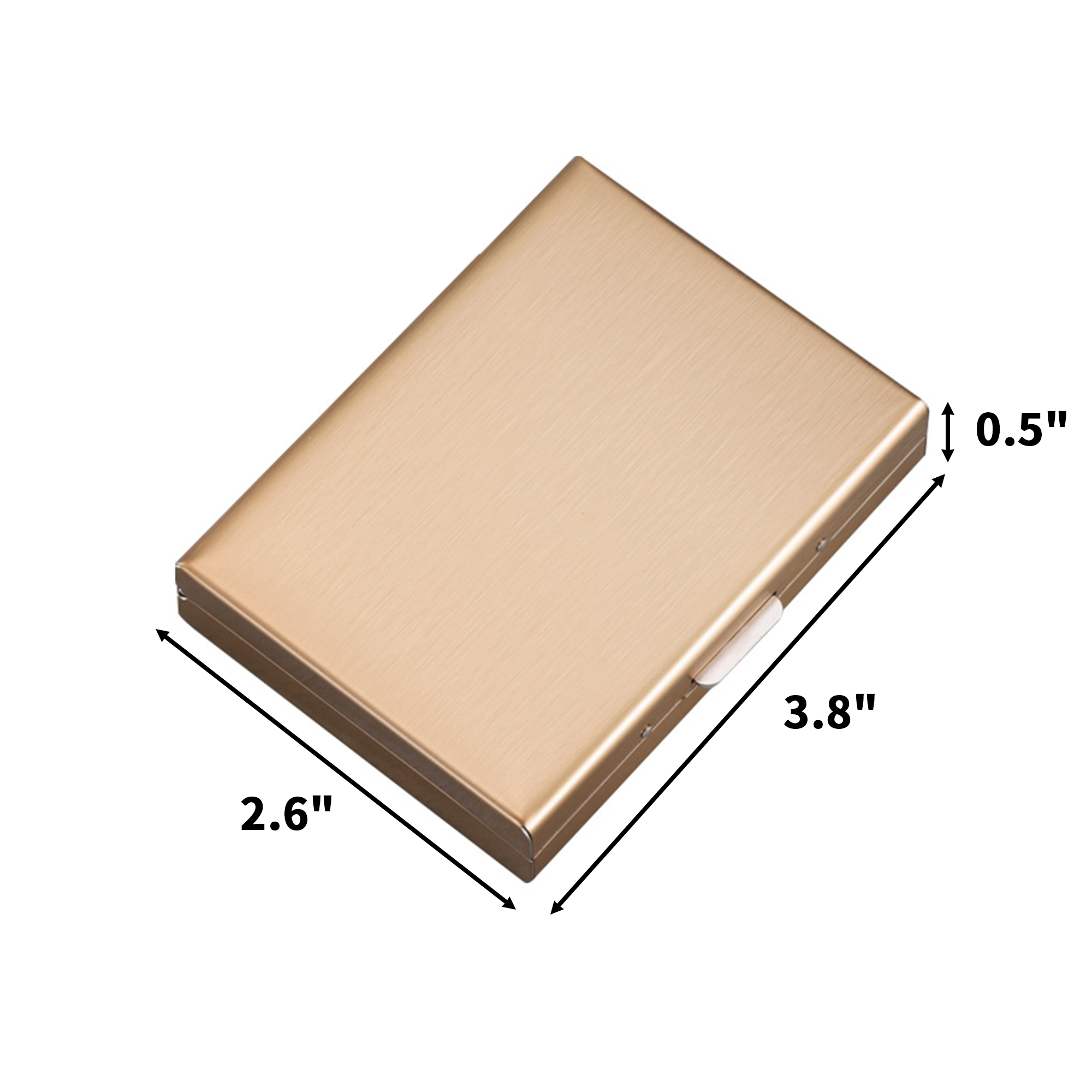 Stainless Steel Credit Card Case With Security Slots 8