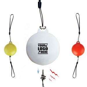 Round Safety Alarm Keychain With 120DB Panic Sound 14