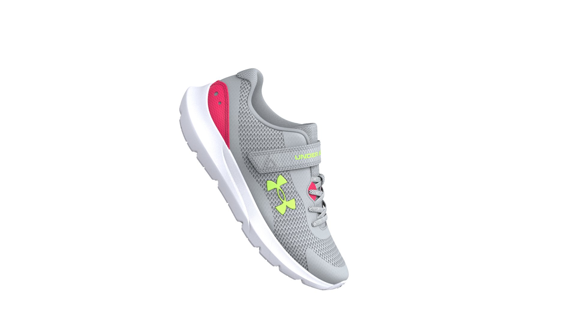 UA Surge 3 AC Girls' Pre-School Running Shoes 5