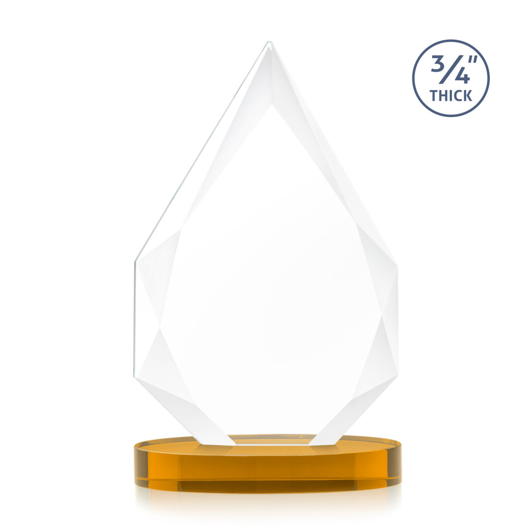 Hawthorne Award on Alberton Base - Amber 2