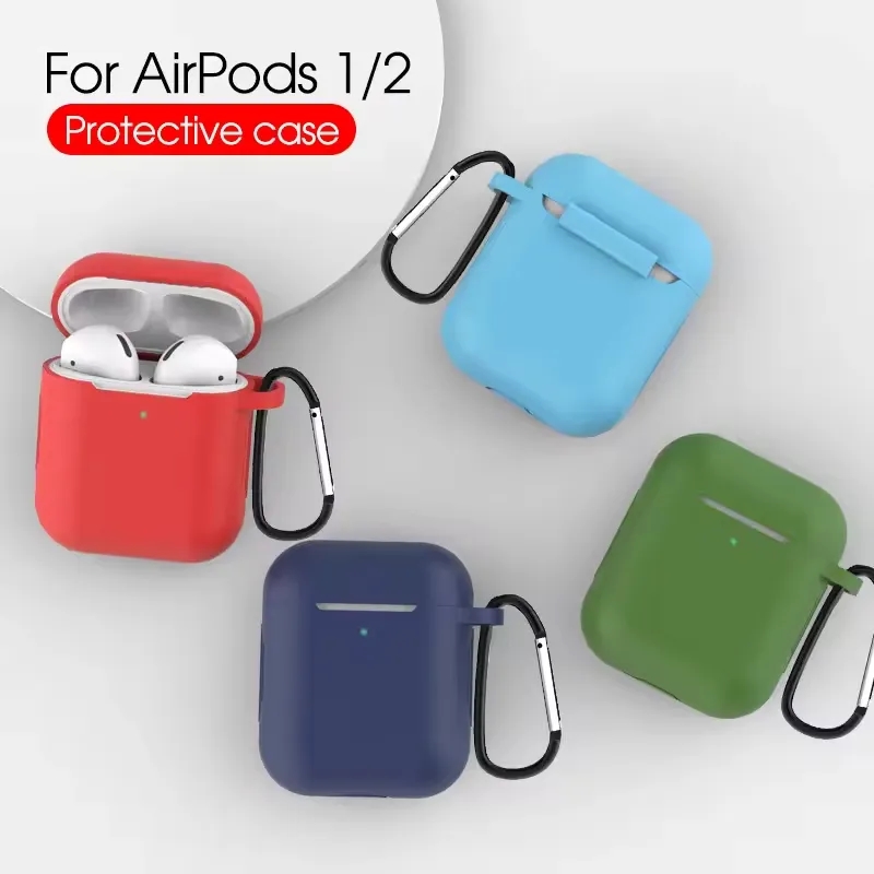 Silicone Case Cover for AirPods 1&2 4