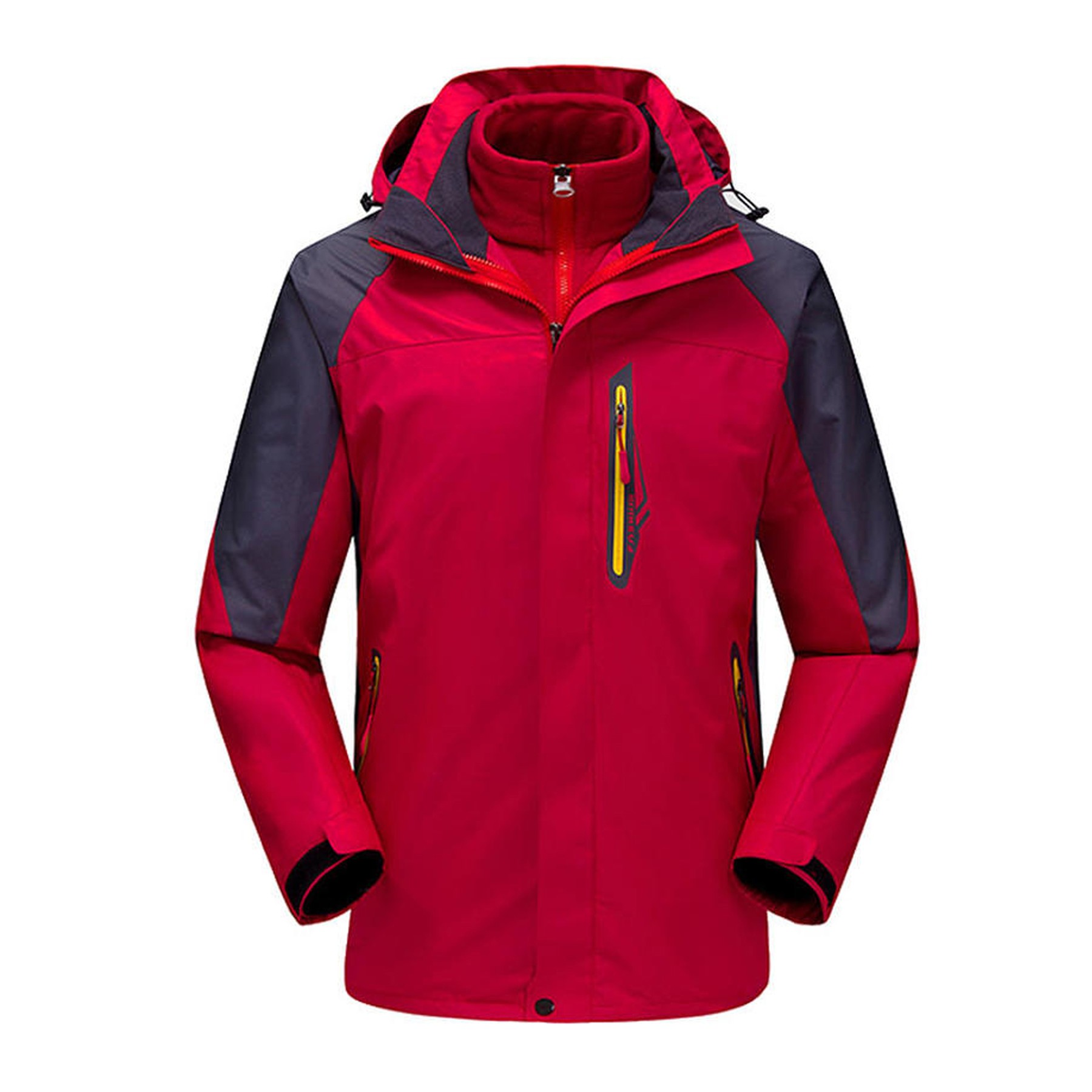 3 in 1 Windbreaker Hooded Jacket 4