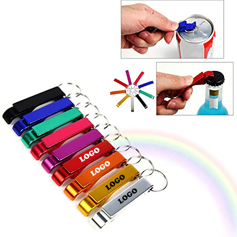 Multifunctional Beer Bottle Opener Keychain 4