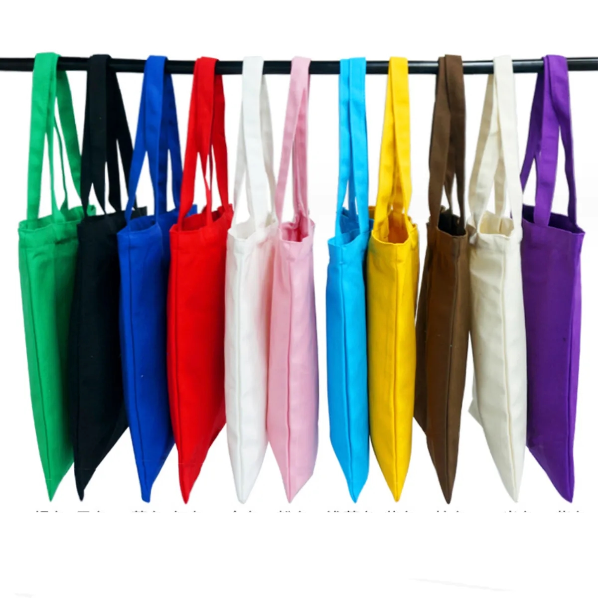 14"x16" Portable Pure Cotton Grocery Shopping Tote Bag 4