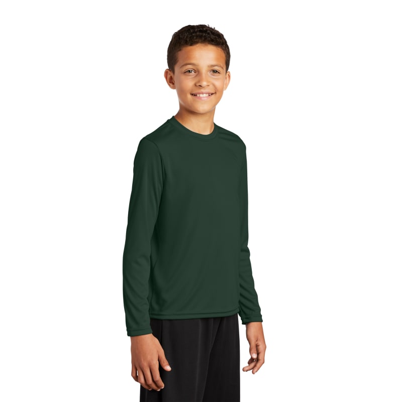 Sport-Tek Youth Long Sleeve PosiCharge Competitor Tee. 44