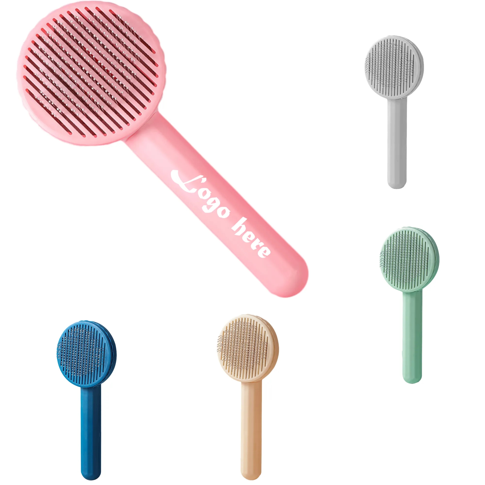 MOQ 100PCS Pet Grooming Brush Cleaning 6