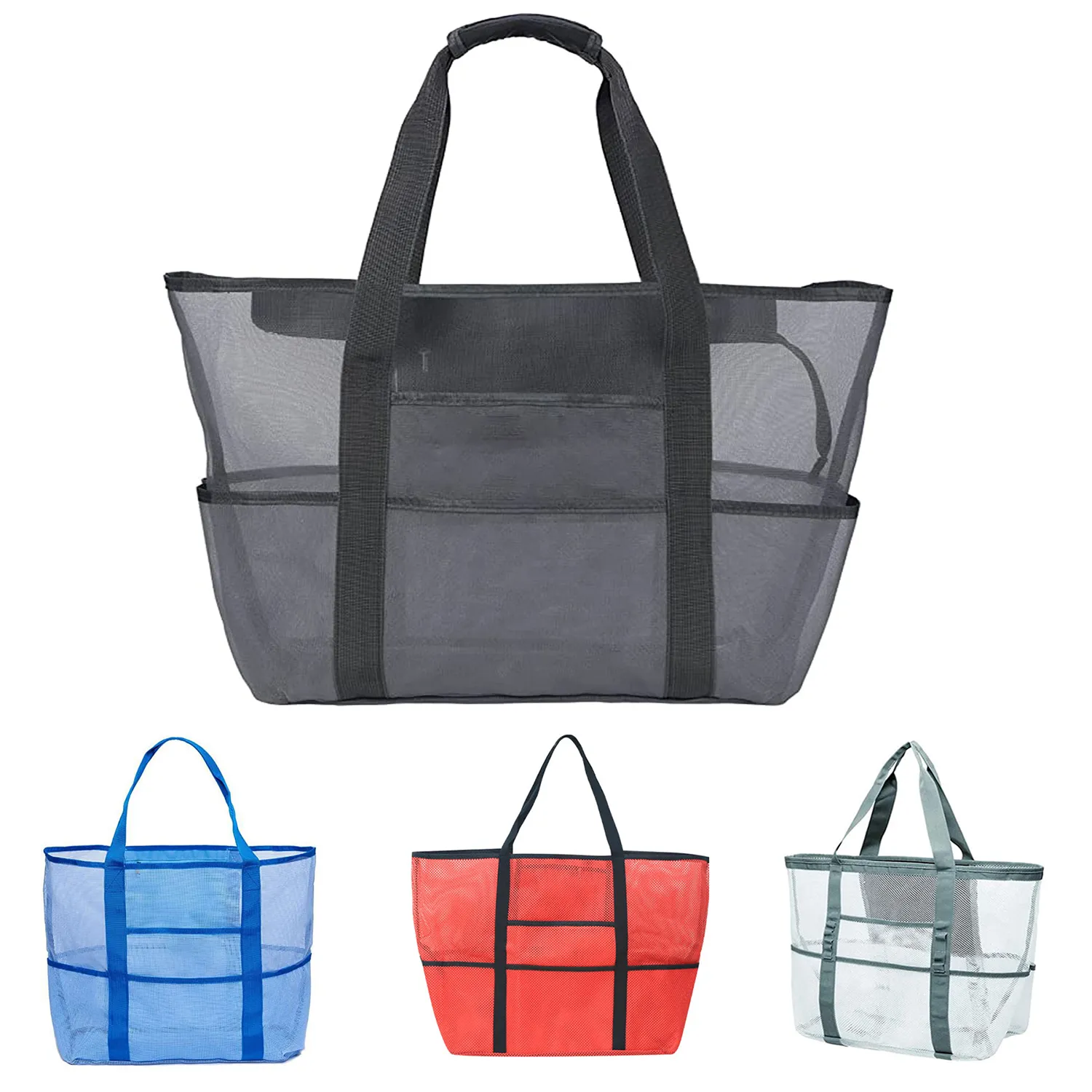 Mesh Open Tote Bag 1