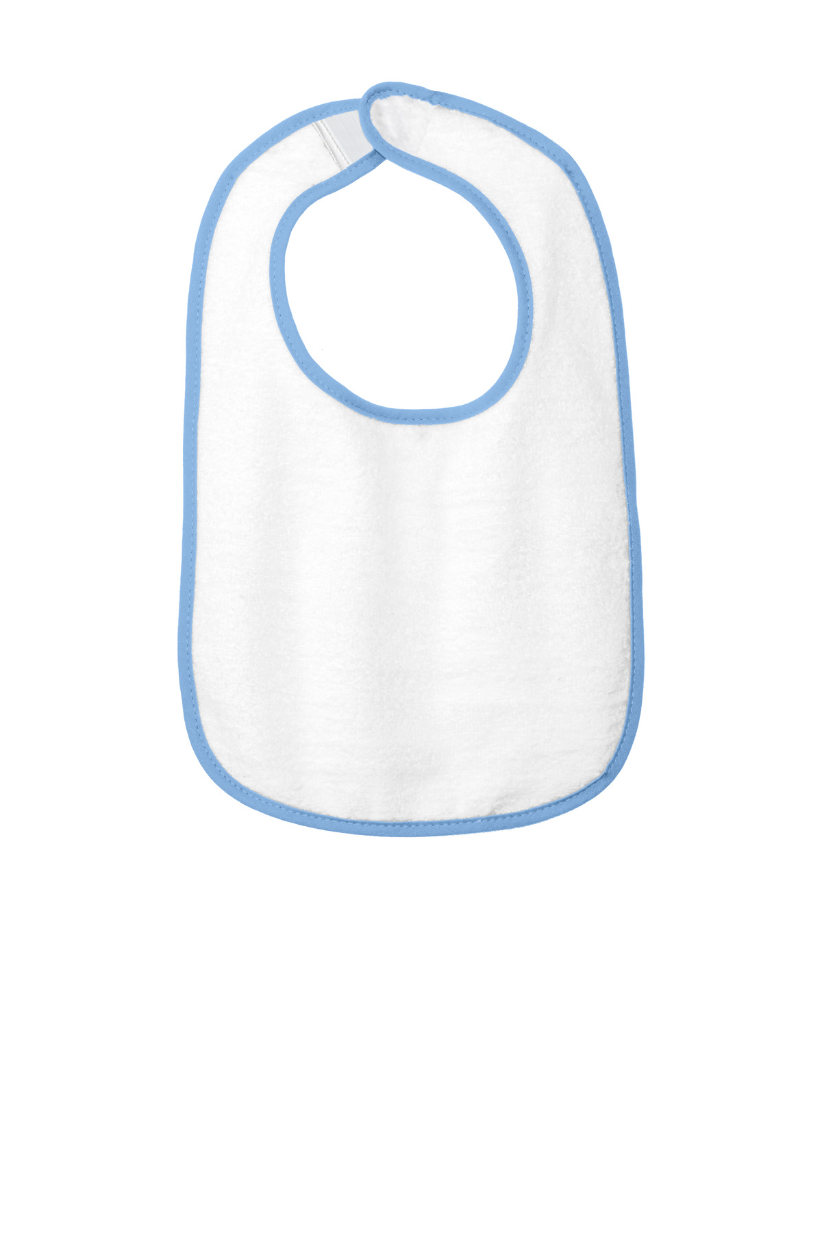 Rabbit Skins Infant Contrast Trim Terry Bib. RS1003 21